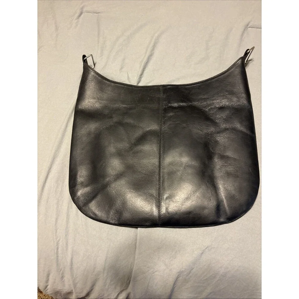 Katie Kelsi Leather Purse Black With Painted Strap Removable Cowgirl  Western - Picture 11 of 13